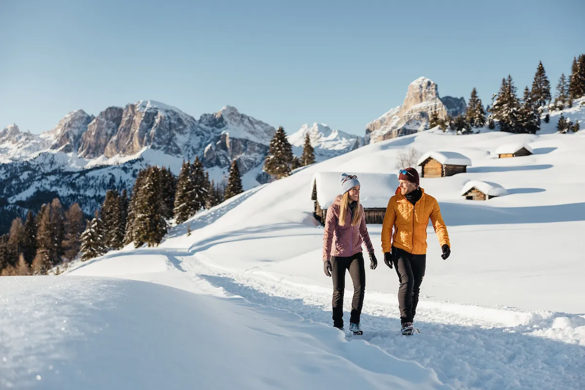 Winterwanderung in Val Badia